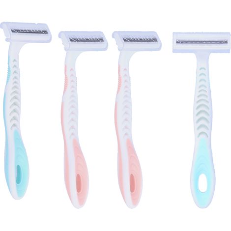 4pcs tondeuse professionnelle pour femmes, épilation corps aisselles jambes, rasoir portable rechargeable (1/5)