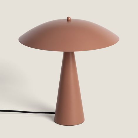 Lámpara de Mesa Metal Irmah Marrón (1/5)