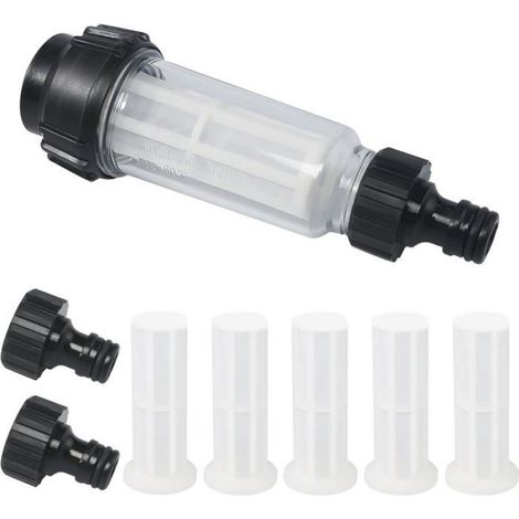 Filtre À Eau - Raccord 3/4 Pouces - Pour Nettoyeur Haute Pression - 8 Pièces (1/5)