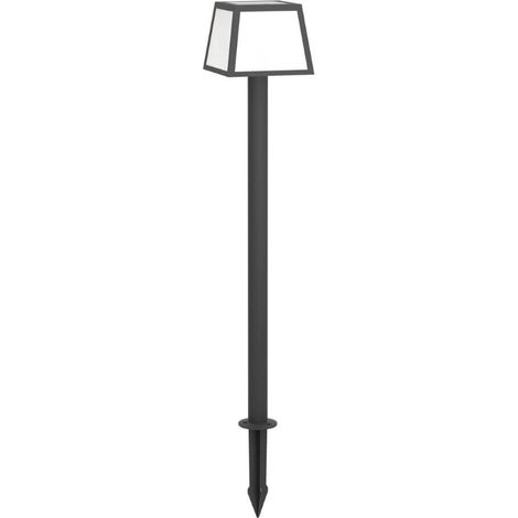 Lampe sur pied solaire Altilia noir 106cm - 901075