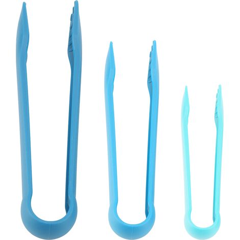 Lot de 3 pinces à pain en plastique multifonctions, vertes, pour boulangerie domestique et aliments (1/5)