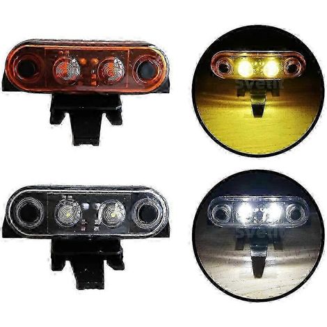 Stück 24V LED-Dachmarkierungsleuchte für Volvo FH/FM LKW, Signalleuchte, weiß/gelb, OEM 82116545, gelbes Licht, SZRH AS