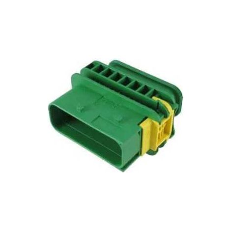 Connecteur Series Heavy Duty Sealed 1.6X0.6 femelle 18voies vert sans joint