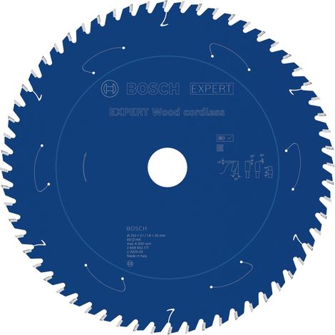 1x Lame de scie circulaire EXPERT Wood cordless pour scies sur table (1/5)