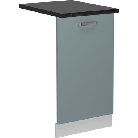 Panneau de lave-vaisselle R-Line, Bleu-gris, 45cm , PT Anthracite, Vicco (1/5)