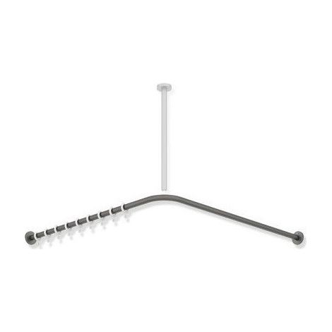 Barra de cortina dgr Mica perlado mate profundo 787x787mm 16 R.