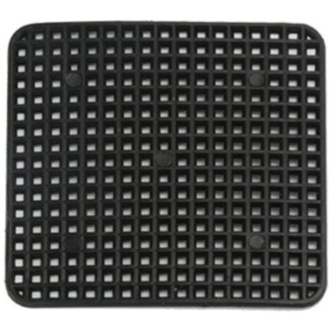 Filet de fond pour pots de fleurs, anti-perforation et anti-insectes, pour outils de jardinage, noir (12 cm x 12 cm x 10 unités) - AquaForge
