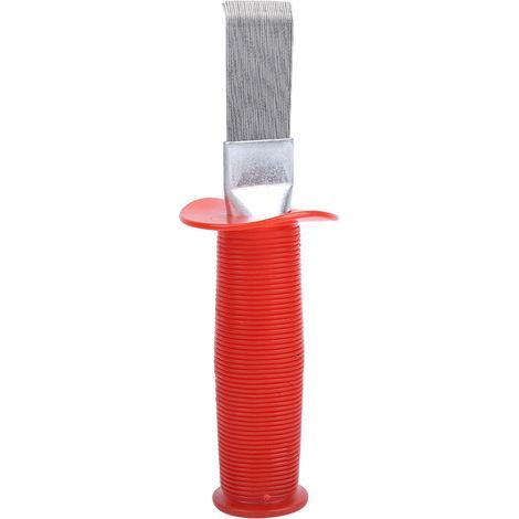Peigne à Ailettes de Climatiseur en Acier Inoxydable, Peigne à Ailettes de Condenseur de Climatiseur Nettoyant pour Ailettes de Climatiseur Outils Manuels de Nettoyage Réparation (1/5)