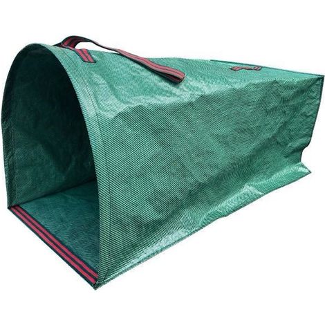 Cubo-Bolsa Semicircular - 150 L - Para Hojas y Césped - Plegable - Polipropileno - 50 x 40 cm - 1 Unidad (1/5)