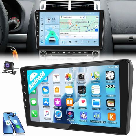 9" Pour Peugeot 407 2004-2011 Android 15 Autoradio GPS BT WIFI RDS Carplay EQ 2+32G CAM