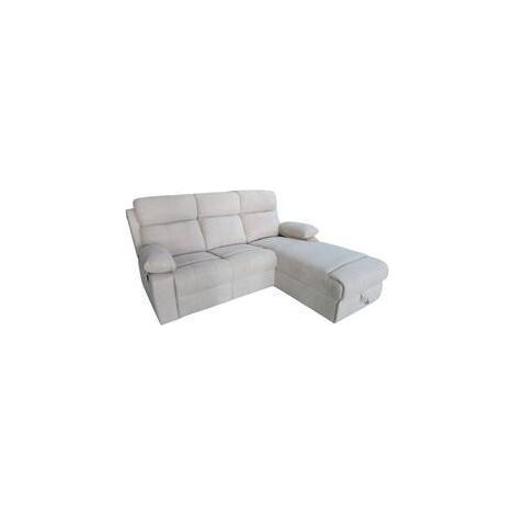 DIVANO ANGOLARE 3P RECLINER PENISOLA SX BEIGE