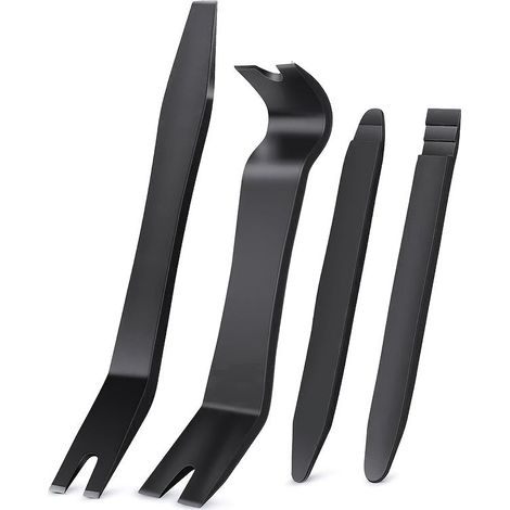 Kit professionnel d'outils pour le démontage de l'habitacle—Ensemble de 4 ou 5 pièces,incluant des leviers en plastique anti-rayures (1/4)