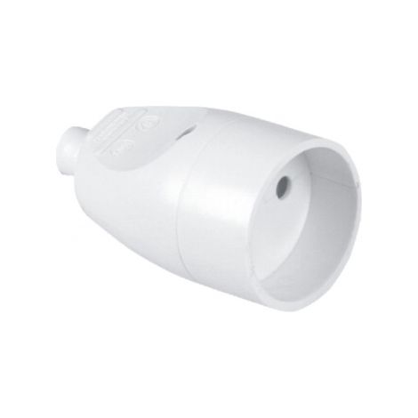 Prise blanche portable GN-161 pour rallonge