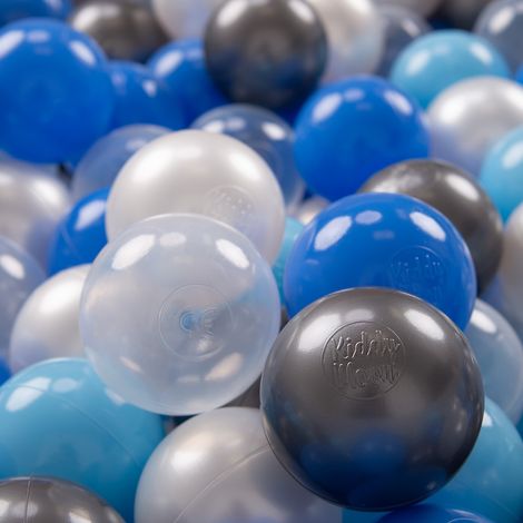 Ballons KiddyMoon pour piscine sèche, en polyéthylène, un ensemble de ballons pour jouer à la maison