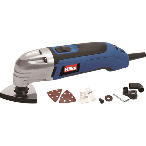 HILKA MULTI TOOL 300W GRINDER OSCILLATING SANDER CUTTER SCRAPER PTOMT300W (1/2)