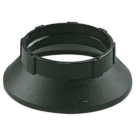 02129 Anillo para portalámparas E14 Negro