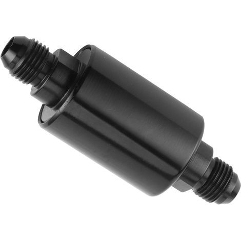 Filtre à carburant en ligne à haut débit pour voiture, en alliage d'aluminium, 100 microns, nettoyable, AN6 universel (1/5)