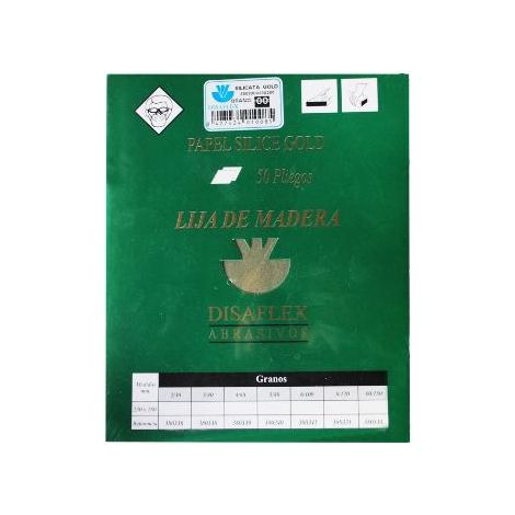 Pliego de lija para madera - M00, GIBALTO
