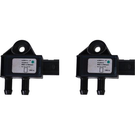 2 capteurs de pression d'échappement 9812047080 pour Peugeot 308 2008, Citroën C3 C4 Picasso, Berlingo DS, Peugeot 13-19 81MPP12-01 (1/5)