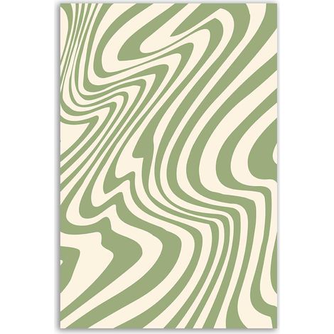 Tableau ondulations vert sauge (1/5)
