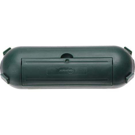 Scatola protettiva per prolunga da giardino IP54 - Verde (1/5)