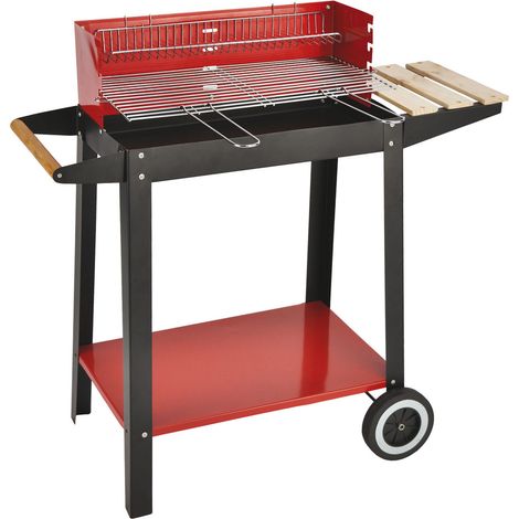 Montana - barbecue a legna con griglia da 50x25 cm