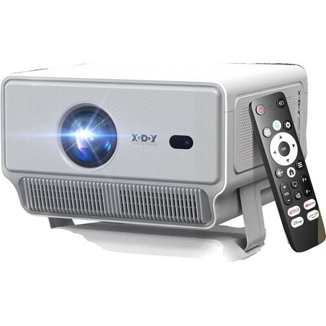 Videoproiettore, 1920x1080 dpi, rapporto di contrasto 20000:1, 1200 ANSI lumen, supporto Netflix, ingresso HDMI e USB. (1/5)