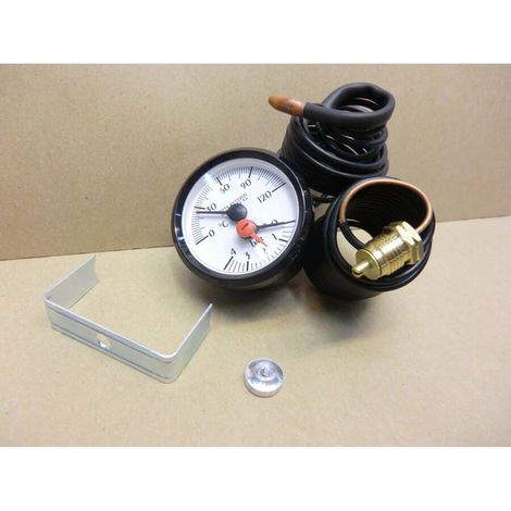 Nefit/Bosch Thermomètre-manomètre pour Ecomline et Turbo (79021) (1/2)