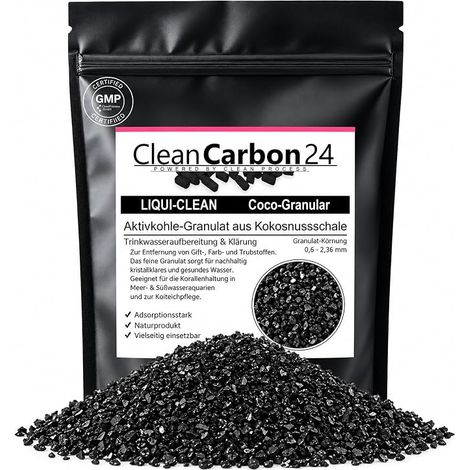 Charbon Actif granulé 8x30 Mesh, 10L 5Kg (1/5)
