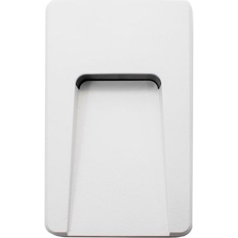IluminaShop - Baliza de Superficie Led Wall High Blanco 3W IP65  Blanco Calido 3000K (1/2)