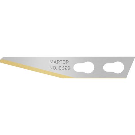 Martor 8629.65 Lame de scalpel arrondie acier 100 pcs (1/4)