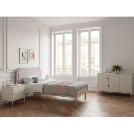 BOBOCHIC - Ensemble lit enfant BOREO avec commode + chevet (1/5)