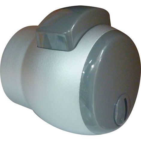 Meroni pomolo premiapri 12NA argento maniglia per porta porte bagno (1/2)