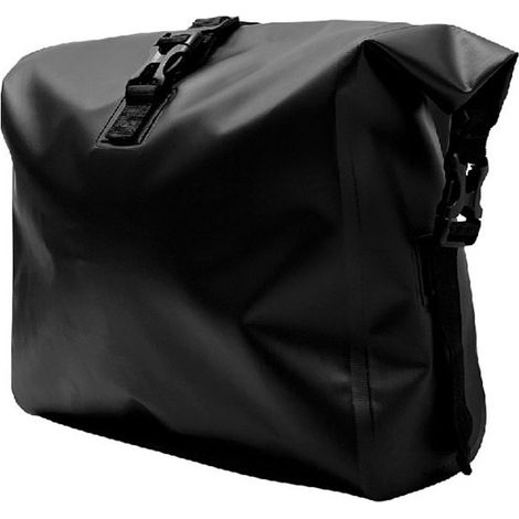 Mochila para bicicleta, Mochila impermeable, Mochila de ciclismo, Bolsa para ciclismo, Bolsa impermeable para exteriores, PVC, Negro (1/5)