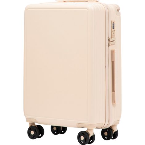 Maleta de cabina Wings Bunting ABS+ de 20" color blanco sucio