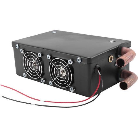 Dégivreur universel pour voiture et camion, chauffage de voiture, ventilateur de chauffage d'eau à trois trous, noir, 12 V (1/5)