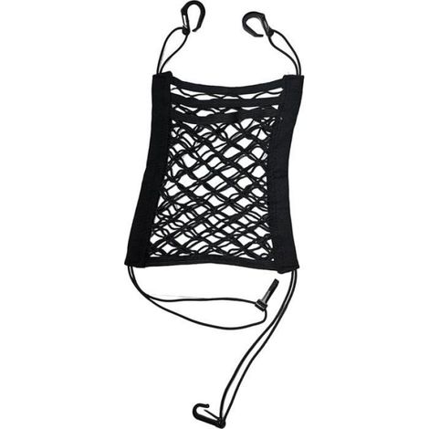 Grille pare-chien pour voiture Filet de voiture Organiseur de voiture à 3 couches pour siège arrière Sac en (1/5)
