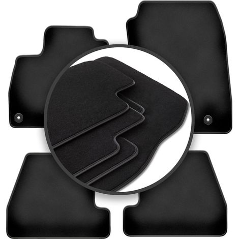 Alfombrillas premium para Ford Focus MK3 FL sedán, familiar, hatchback (2017-2020)