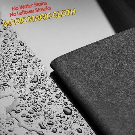 Chiffon De Nettoyage - Microfibre - Pour Vitres Miroirs Acier Inoxydable - Sans Trace Sans Peluches - Lavable En Machine - 30x30 cm (1/5)