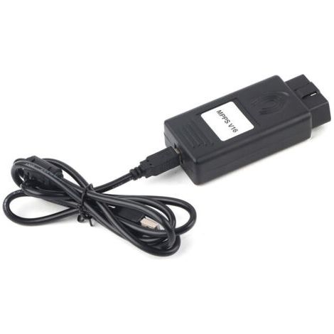 BUNTHAUS Câble de diagnostic de voiture, outil de réglage de puce ECU, plastique ABS noir, fiable et facile à utiliser, remplacement multilingue, adapté à l'entretien de la série Chevrolet