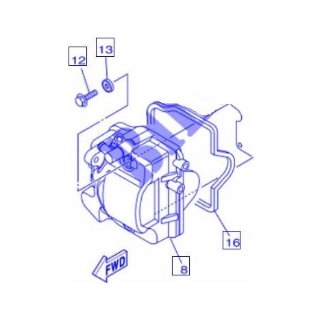 Yamaha 1PN-E1173-00 Sealing washer - Tricity 125 14-16
