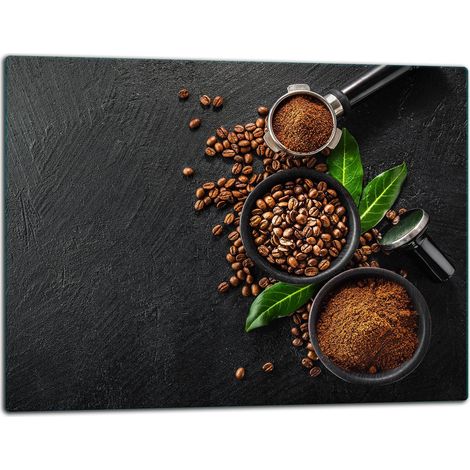 Tabla de cortar de vidrio de 52x40 cm para café (1/5)