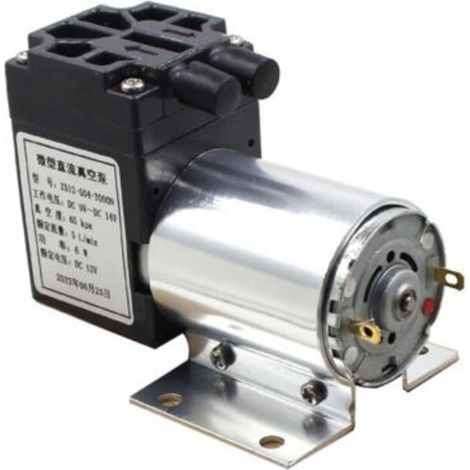 Z512-604-3000N 12V mini vacuum pump negative pressure suction pump pumping pump 5L/min 65-120kpa with stand (1/5)