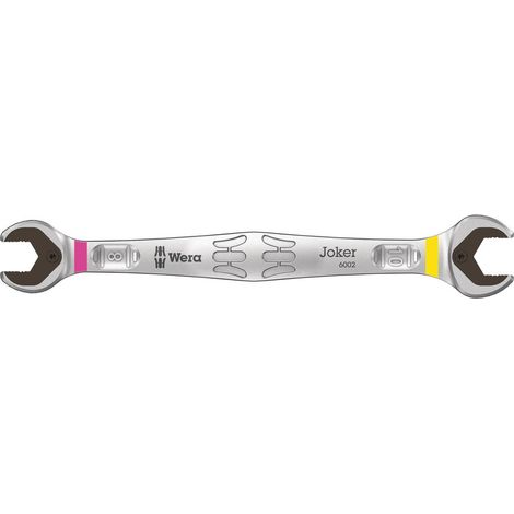 WERA Doppelmaulschlüssel 6002 Joker 8 x 10 mm, Haltefunktion, gerade (1/5)