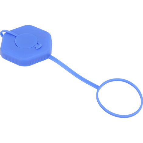 Filiyano-Bouchon d'arrosoir en silicone étanche pour bouteille d'eau, bleu, idéal pour la maison. (1/5)