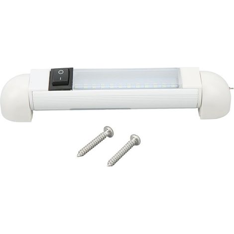 Lampe dôme pour Yacht, 12vdc, étanche IP65, éclairage blanc, 1W, miroir de chevet, camping-car, lampe de cabine de lecture (1/5)
