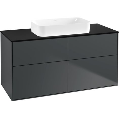 Villeroy & Boch Finion meuble sous lavabo, 4 tiroirs, avec