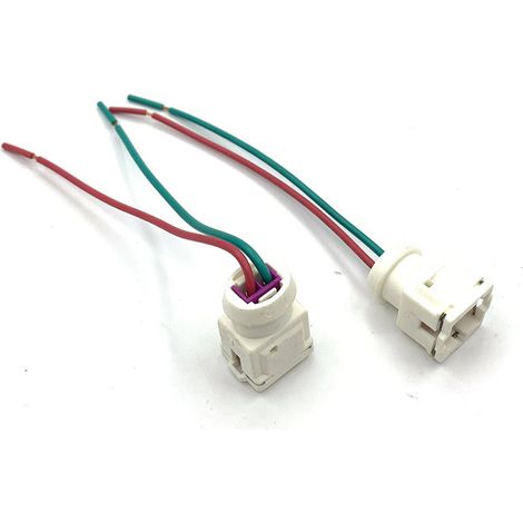 Applicable to Peugeot 206, 207, 308, 307, 408 models with modified car snail-shaped electric horn plug and wire connector. (1/5)