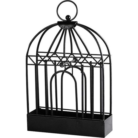 Accueil Produits de Décoration Encens Porte-encens, Porte-encens en Forme de Bobine Cadre de Bobine Suspendu pour la Décoration de la Maison Camping Porte-bobine en Métal, Cage à Oiseaux pour la Décor (1/5)