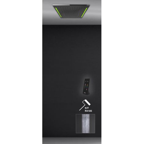 Gessi Colour, système de douche encastré multifonctions, 505x505